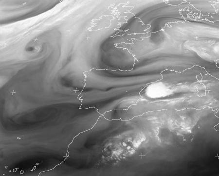 Utilización del canal WV en la predicción de lluvias intensas
