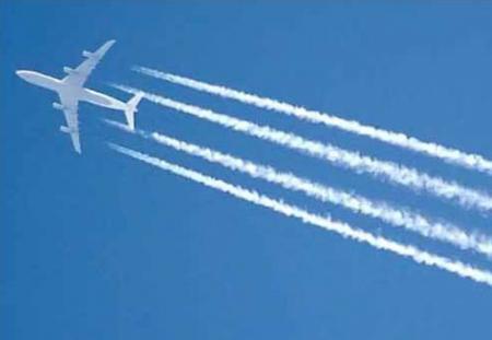 Perturbaciones climáticas y esporádicas causadas por los aviones