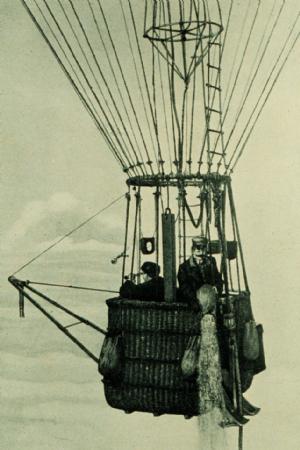 El uso de instrumentos científicos en los primeros vuelos aerostáticos tripulados