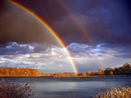 El arco iris: Geografía lingüística y creencias populares