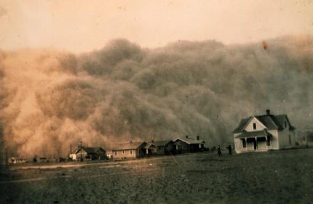 Desertificación y tormentas de arena