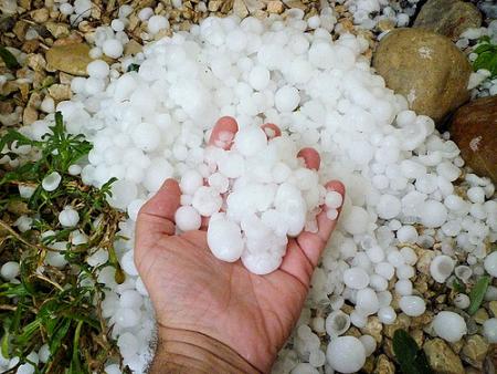 Tormentas con pedrisco en Castilla-La Mancha