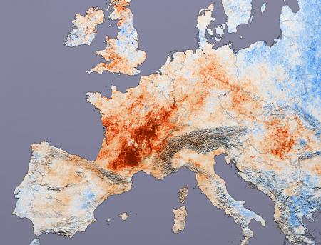 Contrastes térmicos atmosféricos