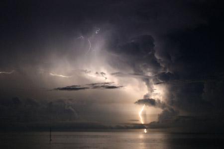 La electricidad atmosférica y el relámpago del río Catatumbo