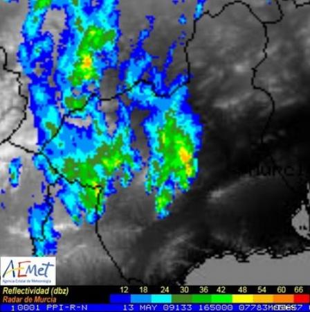 Identificación y caracterización del granizo mediante el radar meteorológico. Modelos de predicción del ciclo de vida de las células convectivas
