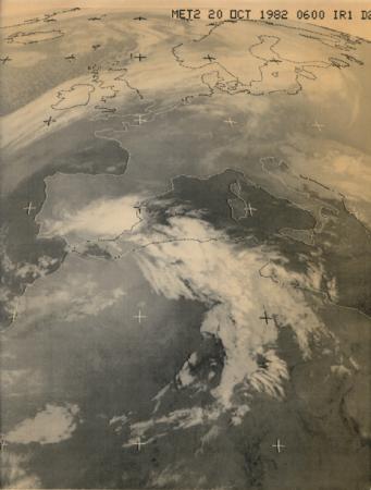 Las lluvias torrenciales del 20 de octubre de 1982 y el inicio de la meteorología de mesoescala en España