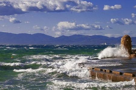 Tramuntana y mestral en Cataluña