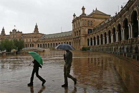 Situaciones atmosféricas del Oeste y su incidencia en la pluviometría de Andalucía