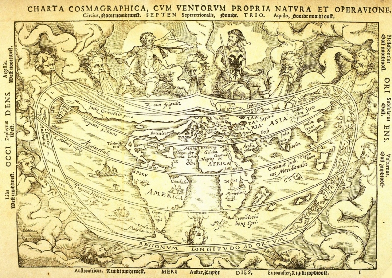 Acerca del viento y sus representaciones iconográficas en la cosmografía temprano moderna