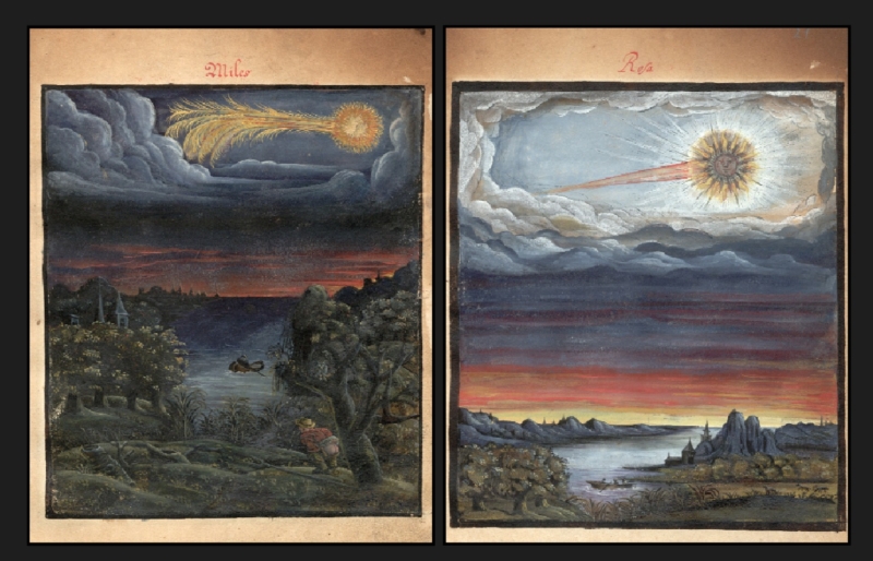 Vislumbres de cometas entre rayos y truenos: astrometeorología y teoría cometaria en la Edad Media