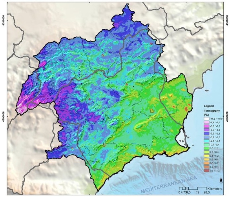 Cartografía de alta resolución del riesgo de heladas: peligro, vulnerabilidad y exposición agrícola (SE de España) 