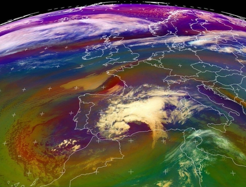 Ciclogénesis mediterránea sobre unas aguas cada vez más cálidas