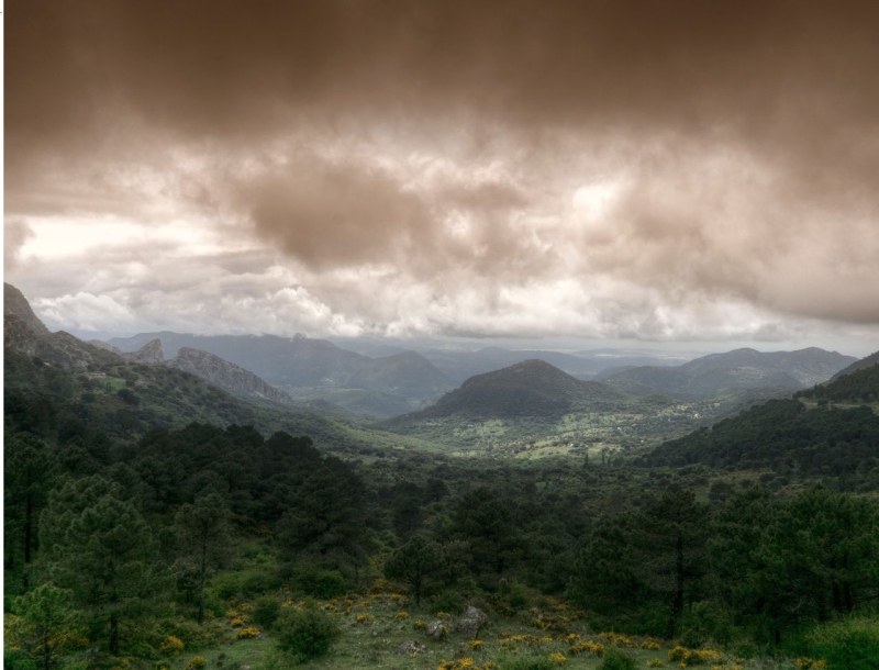 La singularidad pluviométrica de Grazalema en su probable año récord de lluvia