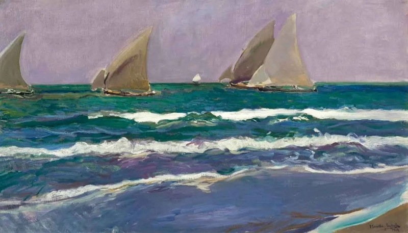 El luminoso verano mediterráneo que pintó Sorolla